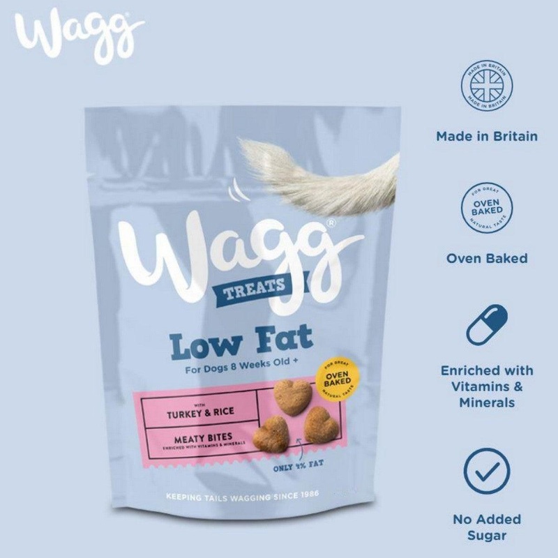 WAGG Low Fat Treats with Turkey and Rice