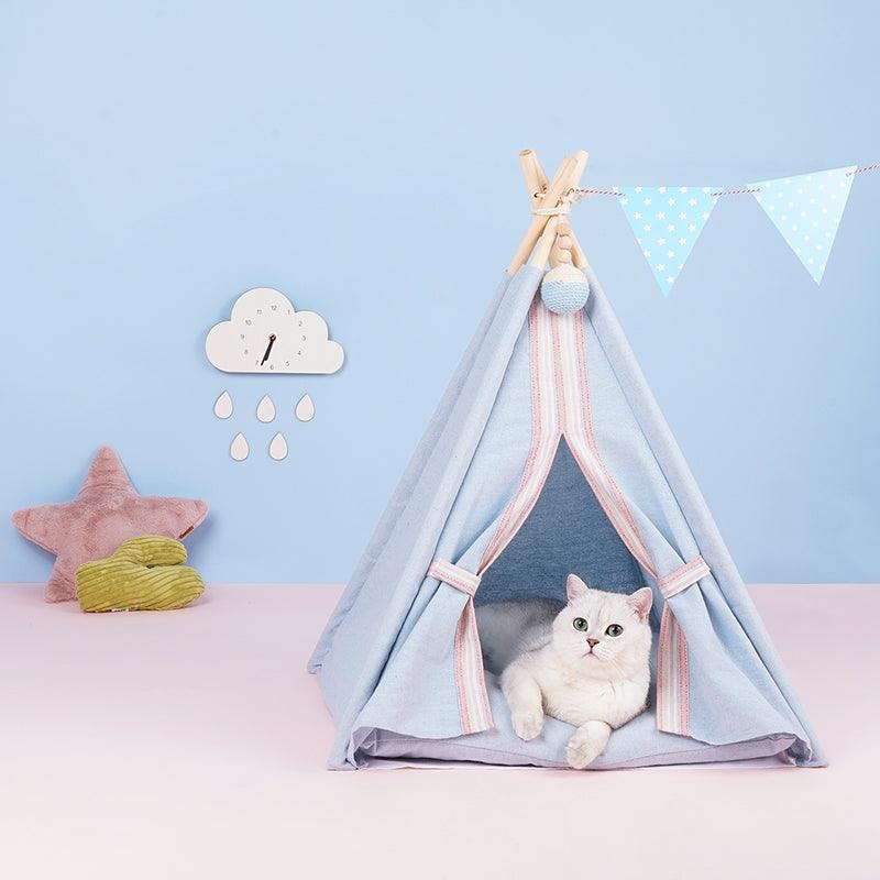 ZEZE Nordic Style TeePee Pet Tent