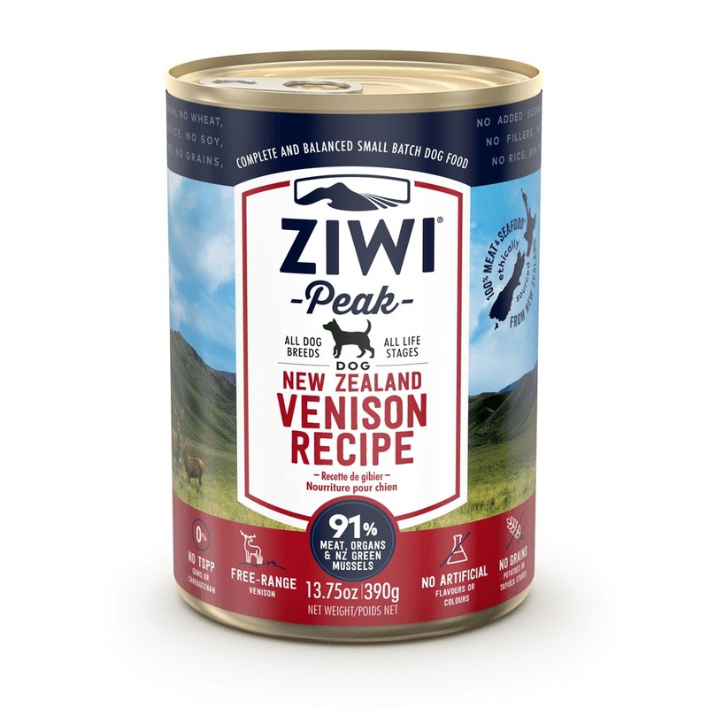 ZIWI PEAK Dog Wet Venison Cans