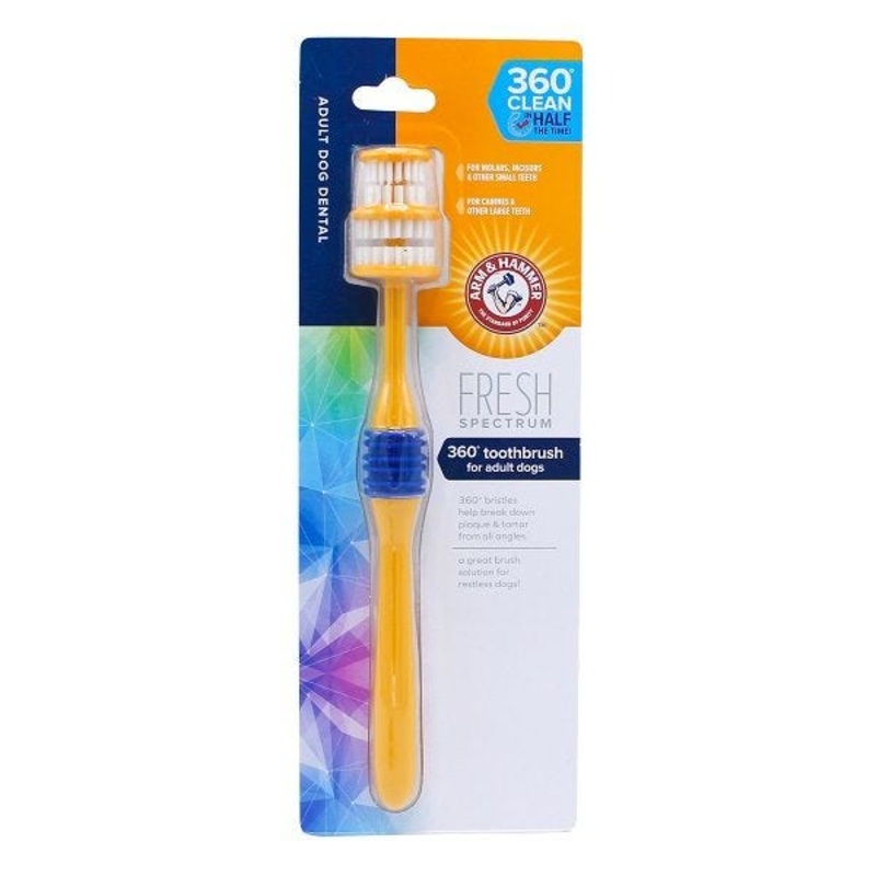 Arm & Hammer Fresh Spectrum 360 Adult Dog Toothbrush
