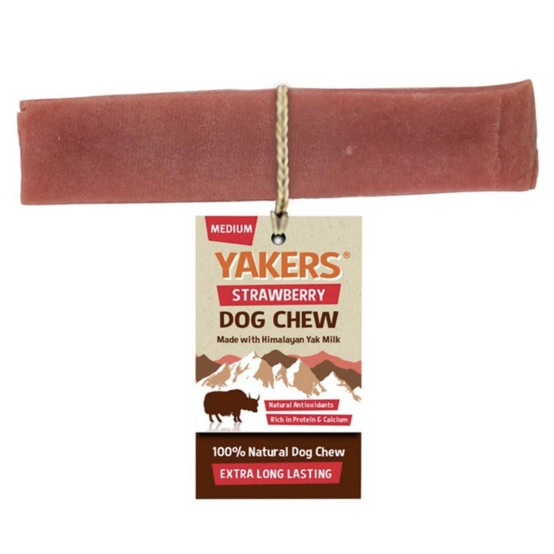 YAKERS Dog Chew Strawberry