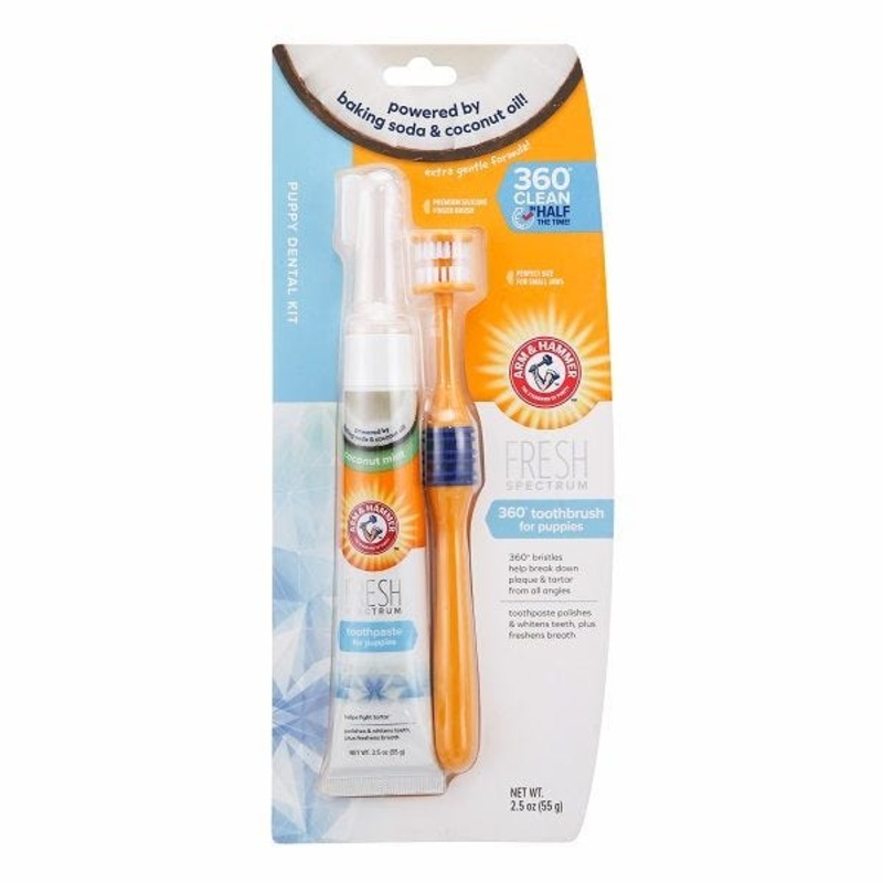 Arm & Hammer Fresh Spectrum Puppy 360 Clean Dental Kit