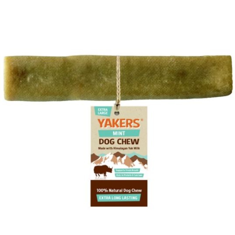 Yakers Natural Himalayan Yak Milk Dog Chew Mint Flavour X-Large