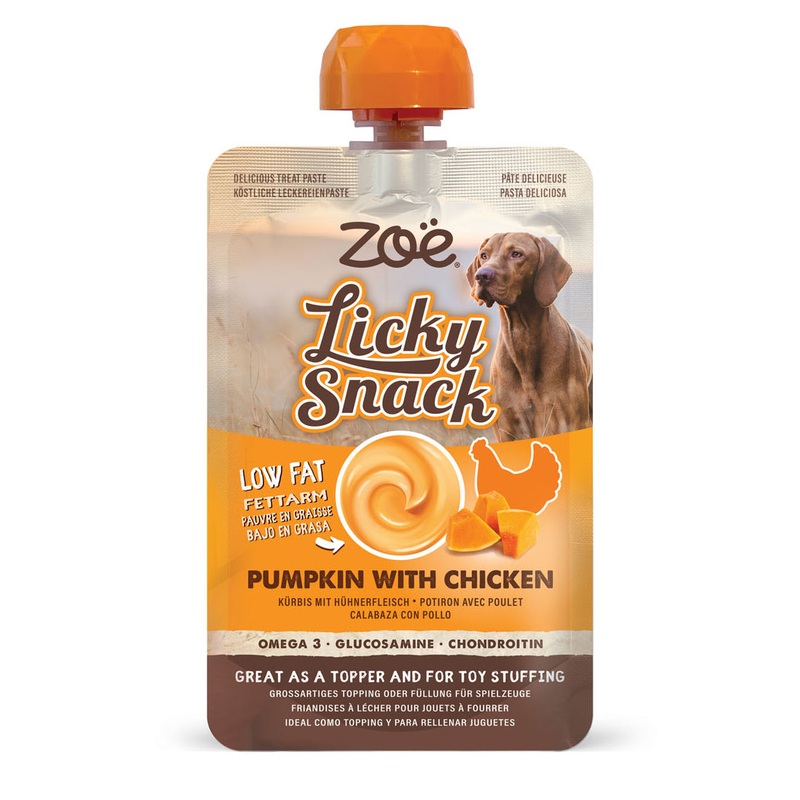 Zo Licky Snack Pumpkin w Chicken 85g