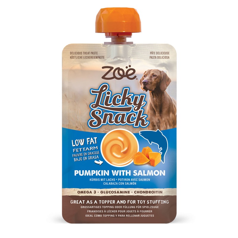 Zo Licky Snack Pumpkin w Salmon 85g