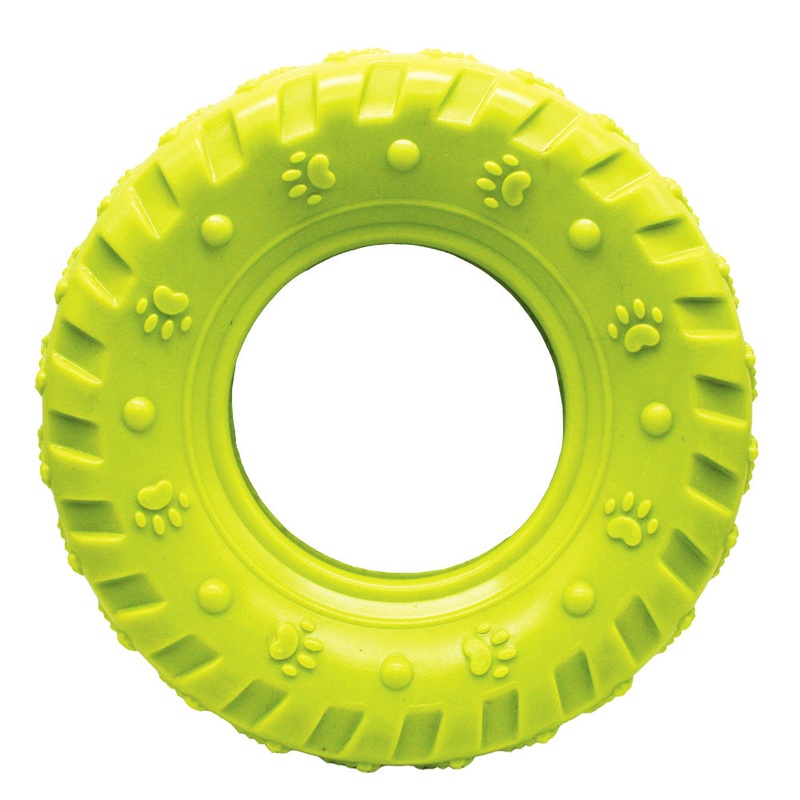 Grrrelli Rubber Tough Dog Toys Tyre Tires 3 Sizes