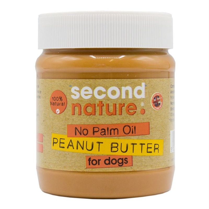 Second Nature Peanut Butter For Dogs 340g