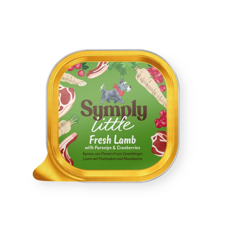 Symply Little Lamb Dog Tray 100g