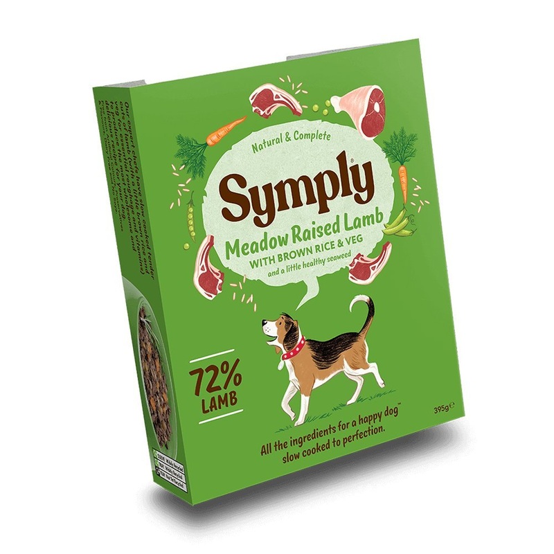 Symply Meadow Raised Lamb Wet Dog Food 395g
