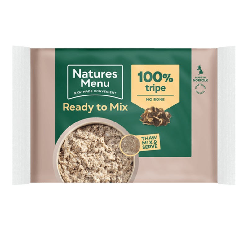 Natures Menu 100% Tripe Block 400g