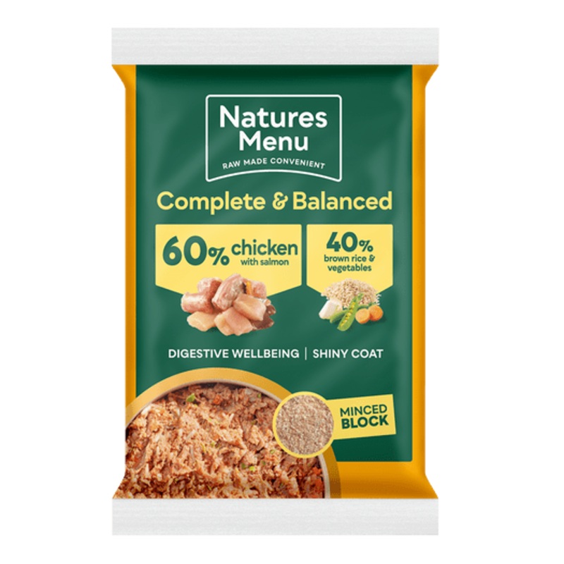 Natures Menu 60% Chicken with Salmon 300g