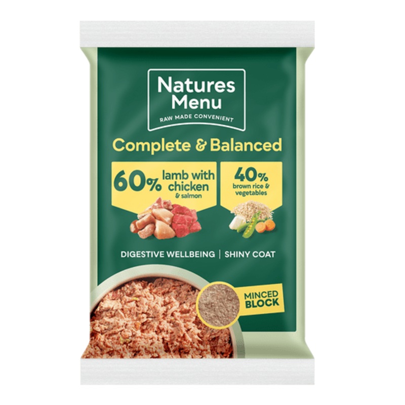 Natures Menu 60% Lamb with Chicken Dinner 300g