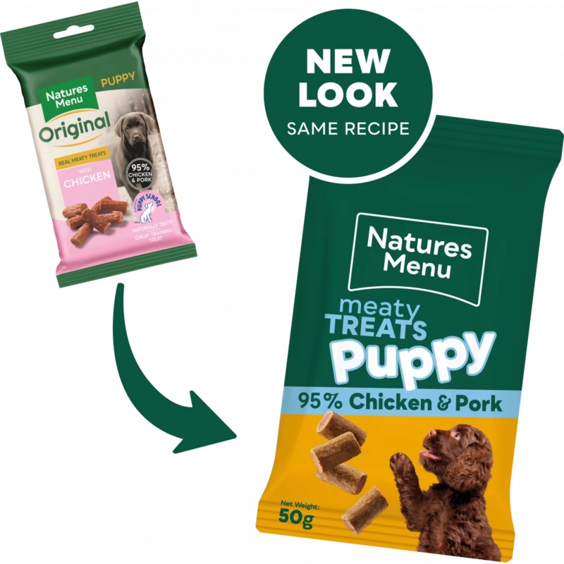 Natures Menu Puppy Chicken Dog Treats 50g
