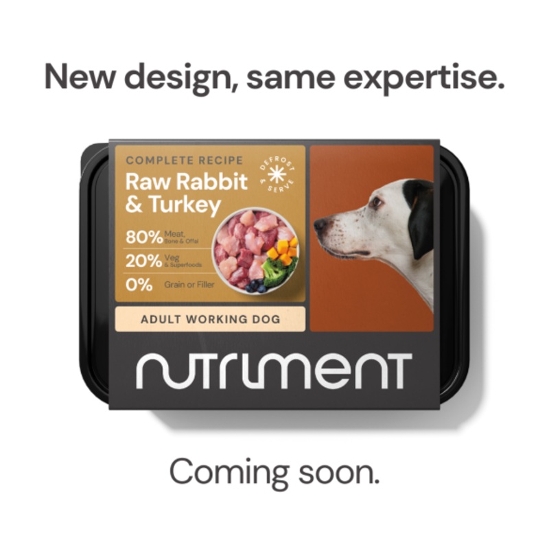Nutriment Rabbit with Turkey 500g