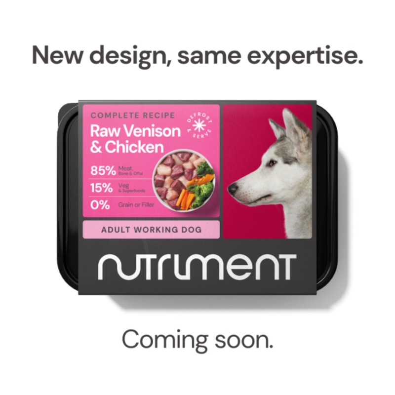 Nutriment Venison with Chicken Dog Food