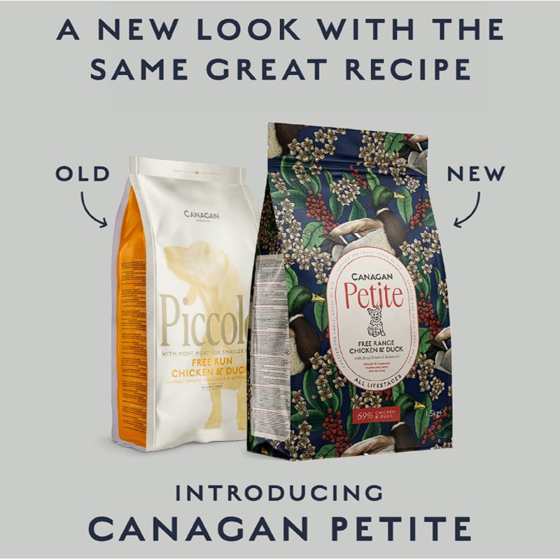 Piccolo | Canagan Petite Free Run Chicken and Duck Dog Food