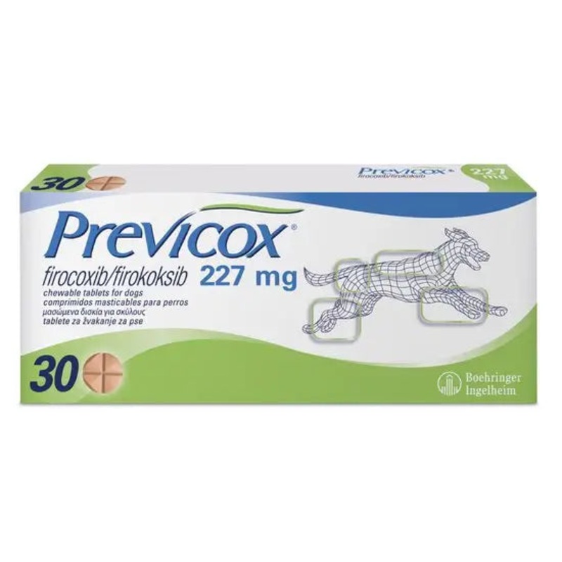 Previcox Chewable Tablets for Dogs 227mg 30Tablets