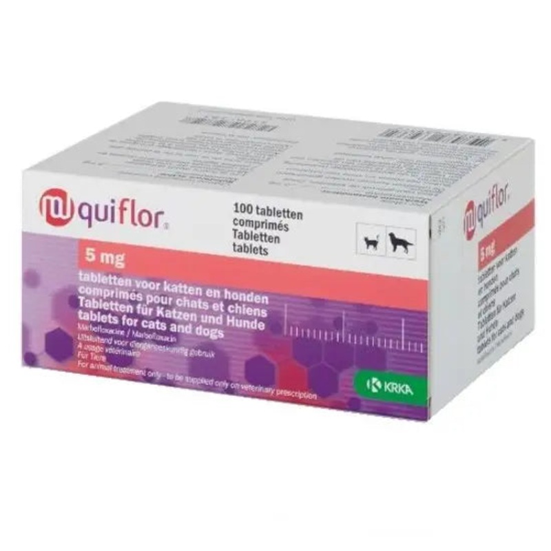 Quiflor Flavoured Tablets for Cats & Dogs 5Mg