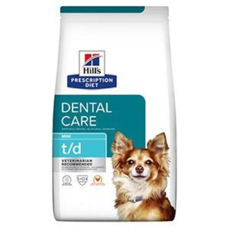 Hill's Prescription Diet T/D Dental Mini Dry Dog Food 3kg