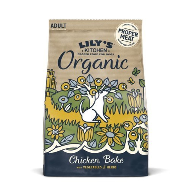 Lilys Kitchen Chicken Bake Organic Chicken & Veg Dog Food