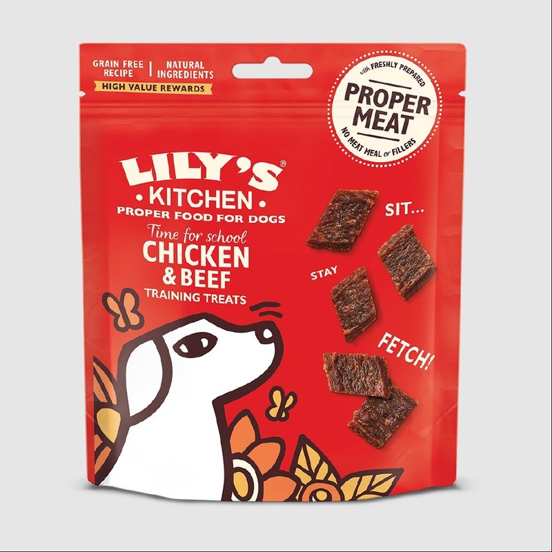 Lilys Kitchen Chicken & Beef Training Treats 70g