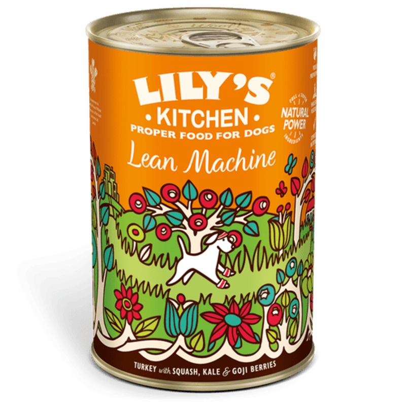 Lilys Kitchen Lean Machine Dog Food Tin 400g