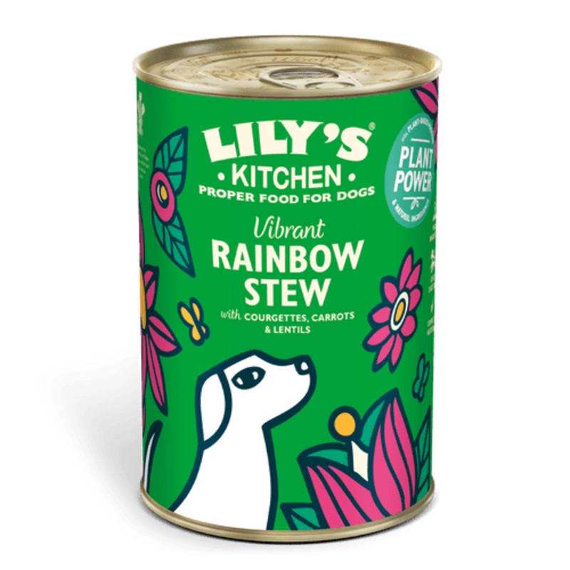 Lilys Kitchen Rainbow Stew Dog Food Tin 400g