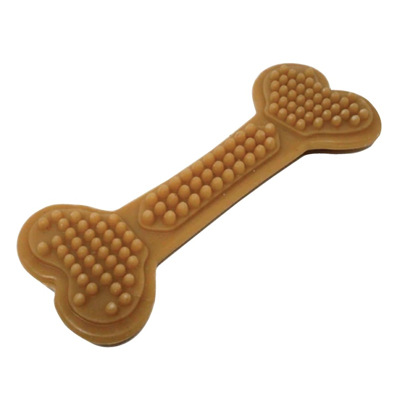 MaksPatch Peanut Butter & Banana Dental Bone Dog Treats