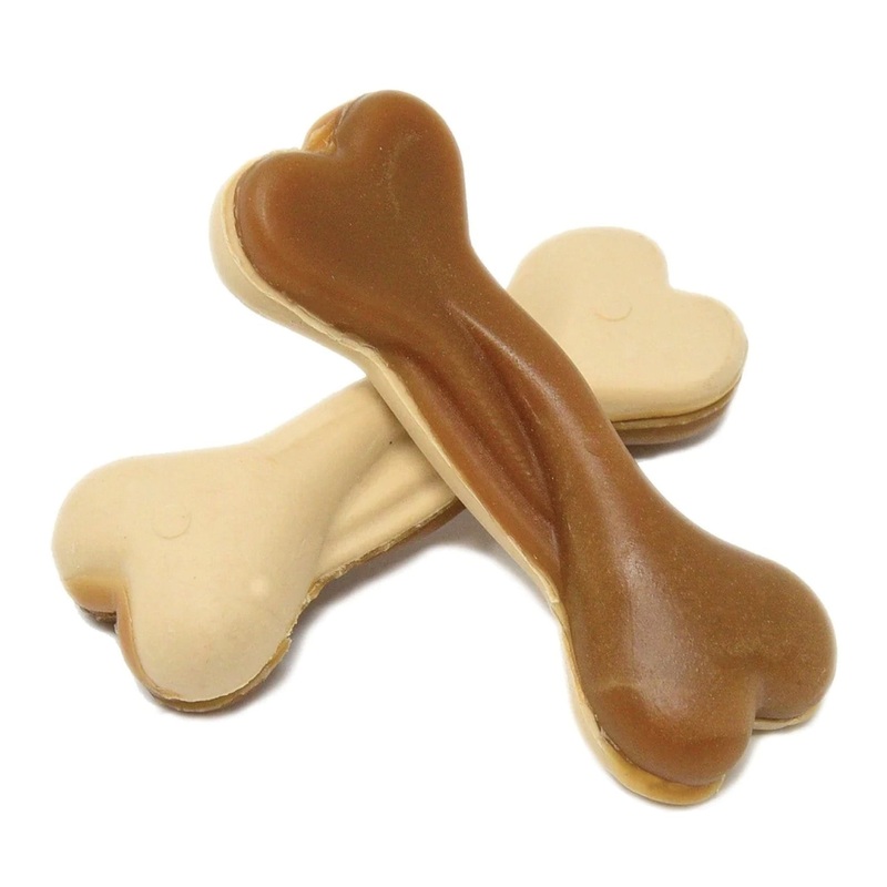 MaksPatch Peanut Butter Dual Sided Bone Dog Treats