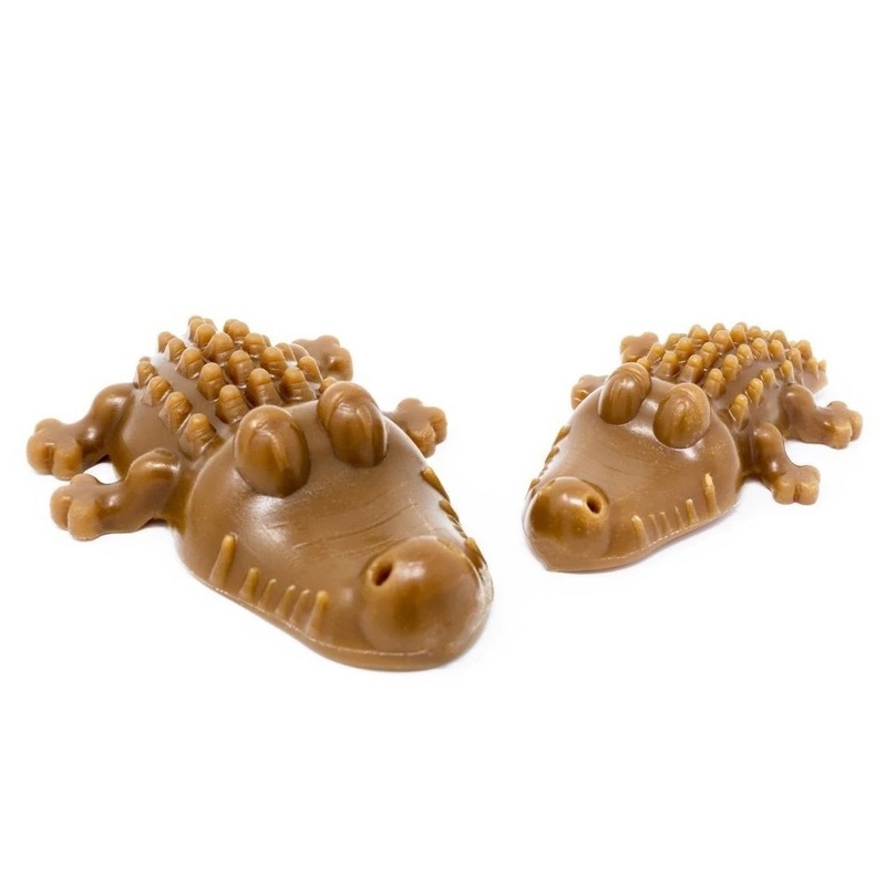MaksPatch Peanut Butter Flavour Crocodile Dog Treats