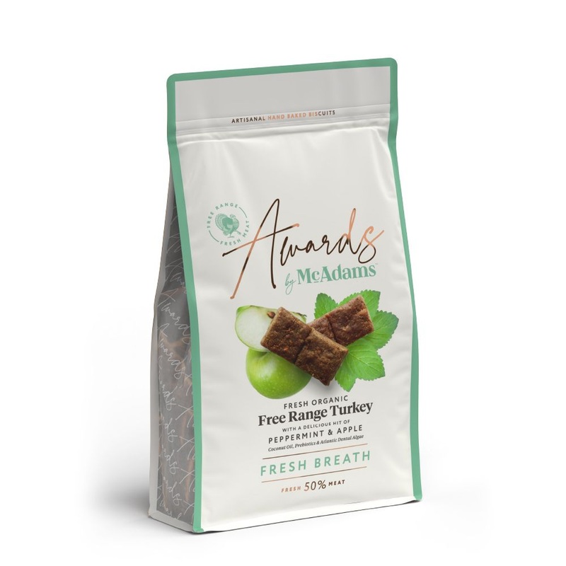 McAdams Fresh Breath Dog Treats Turkey and Peppermint