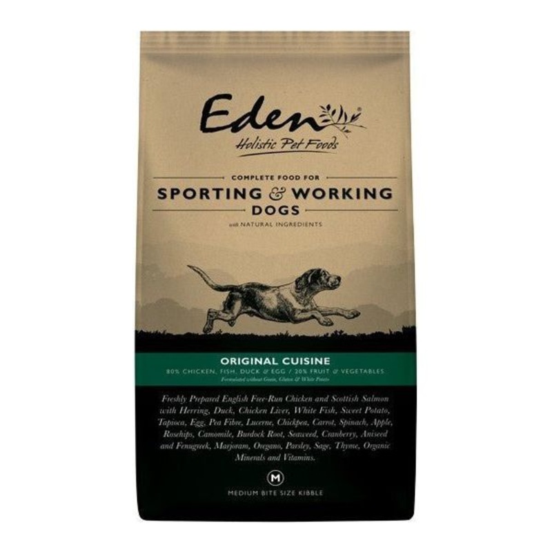 Eden 80/20 Original Cuisine Working & Sporting Dog Food 15kg