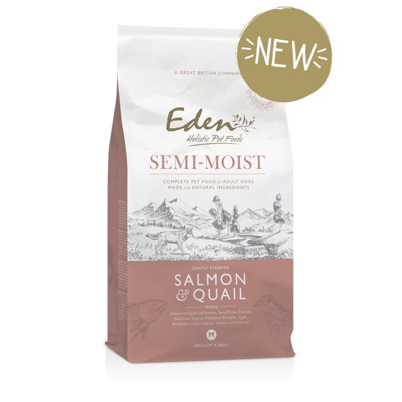 Eden Semi-Moist Salmon & Quail Dog Food