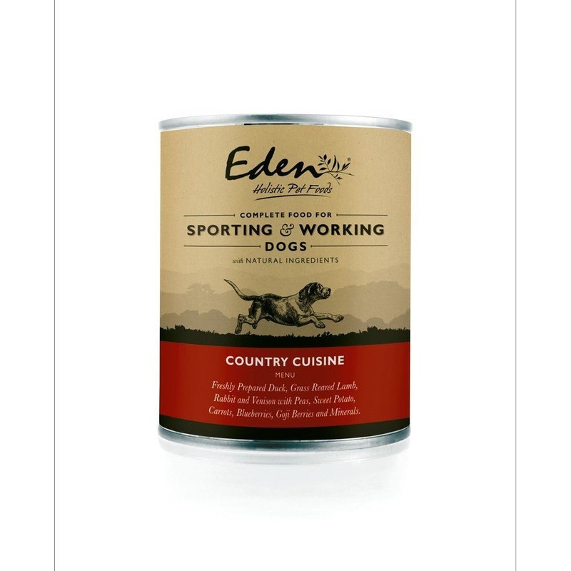 Eden Wet Food For Working And Sporting Dogs: Country Cuisine 400g