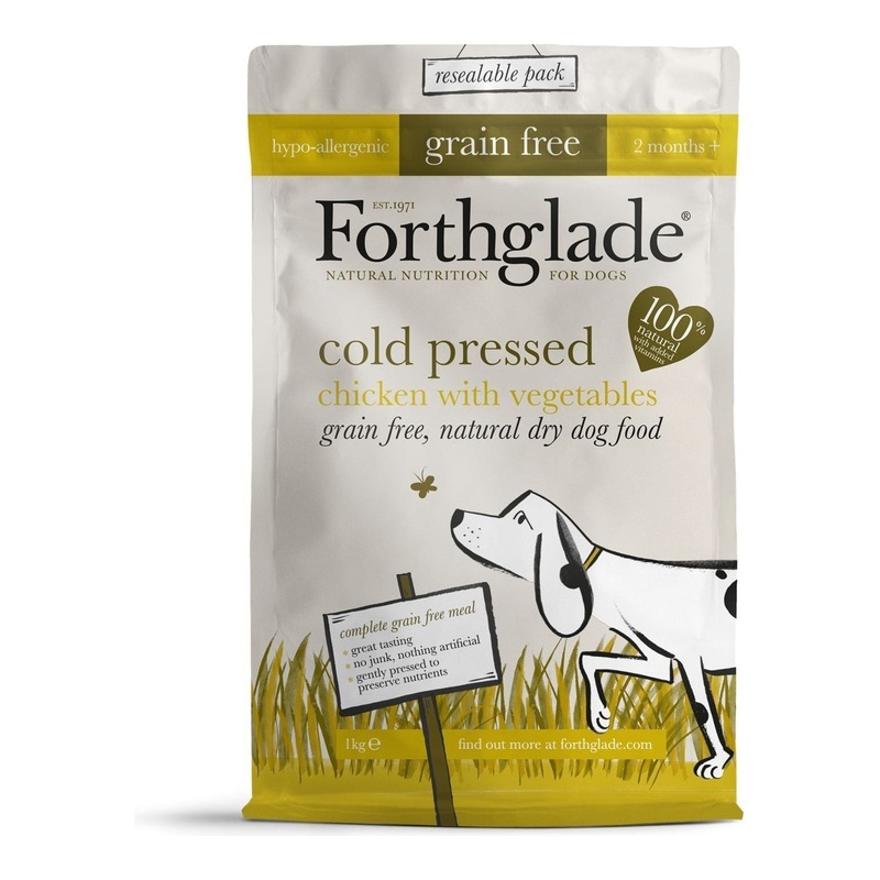 Forthglade Cold Pressed Dry Dog Food - Chicken