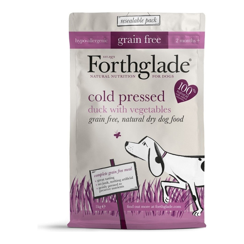 Forthglade Cold Pressed Dry Dog Food - Duck