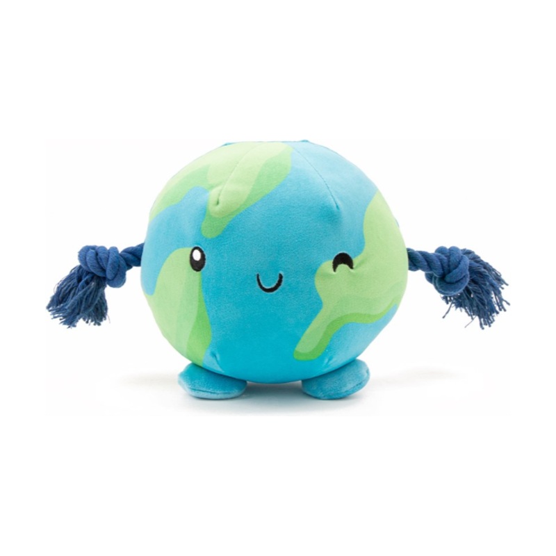 G&S Cosmic Earth Dog Toy 18cm