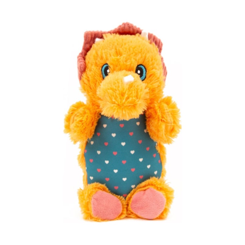 G&S Puppy Love Yellow Triceratops 18cm