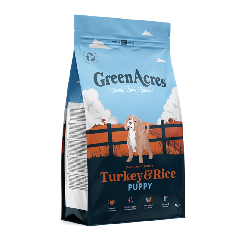 GreenAcres Puppy Turkey & Rice Dog Food