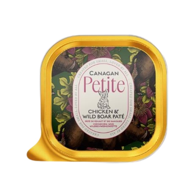 Canagan Petite Chicken With Wild Boar Pate For Small Dogs 100g