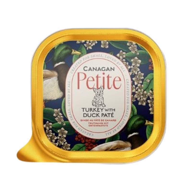 Canagan Petite Turkey With Duck Pate For Small Dogs 100g