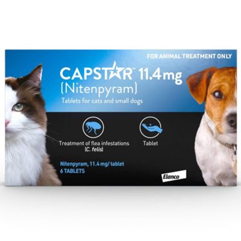 Capstar Tabs 11mg for Cats&Dogs 6PK