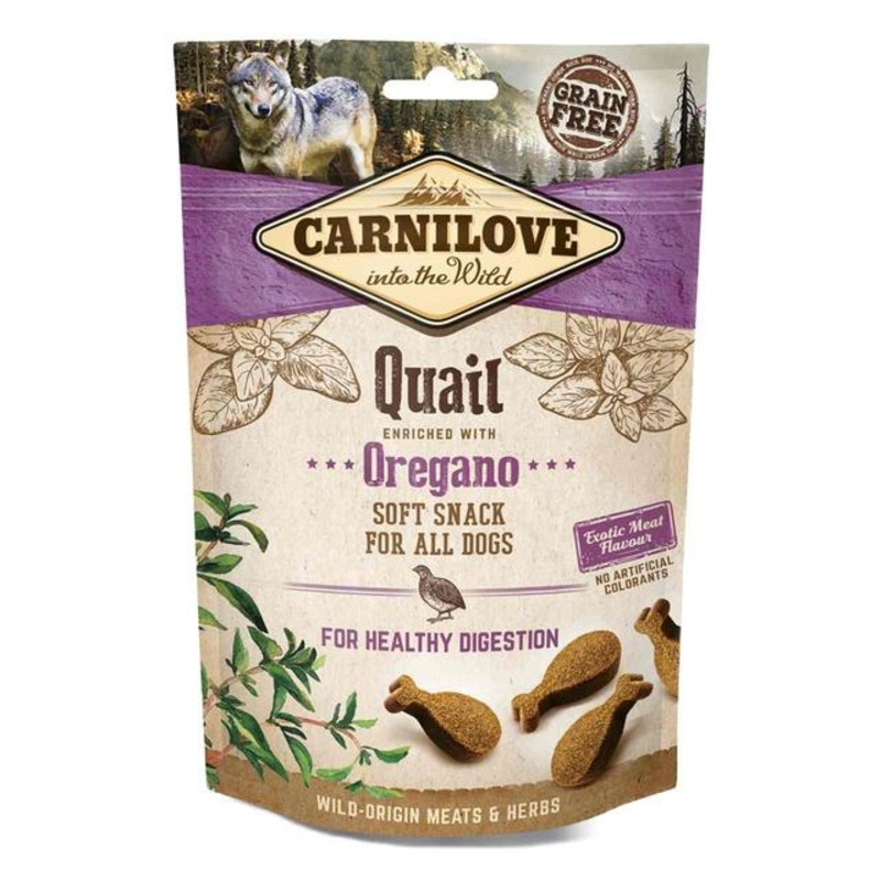 Carnilove Quail with Oregano Dog Treat 200g