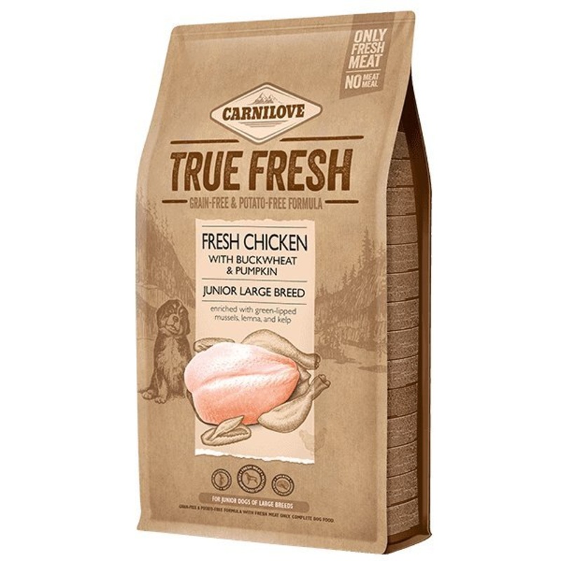 Carnilove True Fresh Chicken Junior Large Breed Dry Dog Food 11.4kg