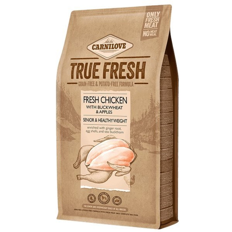 Carnilove True Fresh Chicken Senior & Healthy Weight Dry Dog Food