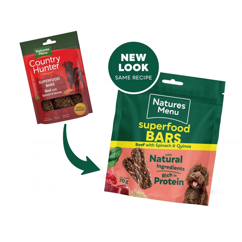 Country Hunter Superfood Bar Beef with Spinach & Quinoa 70g
