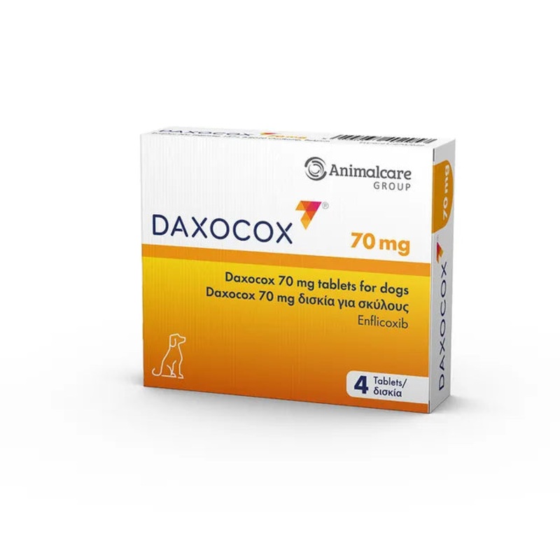 Daxocox Tablets for Dogs 70mg 4 Tablets