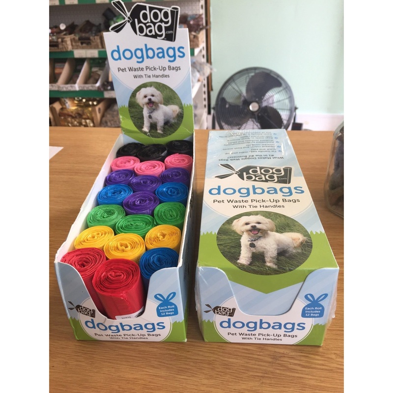 Dog Bag Scented Poop Bags With Tie Handles