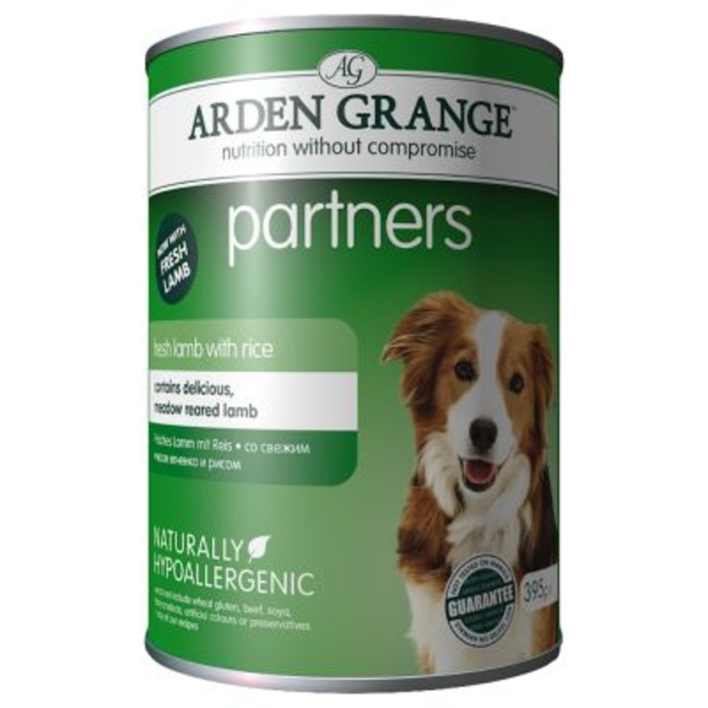 Arden Grange Partners Lamb Wet Dog Food 395g