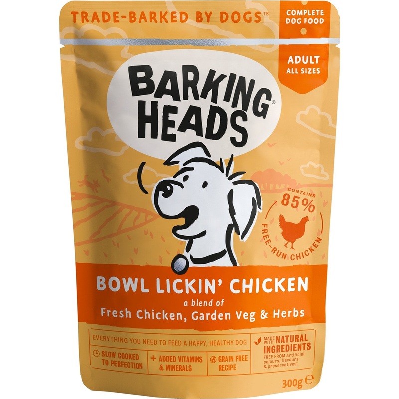 Barking Heads Bowl Lickin' Chicken Wet Dog Food